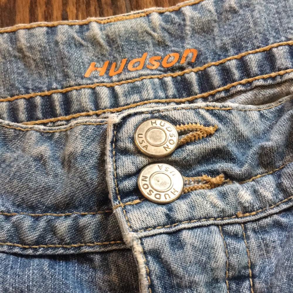Hudson cut off jean shorts - Picture 5 of 6